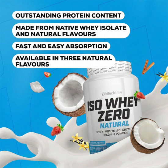 Biotech USA - Iso Whey Zero Natural