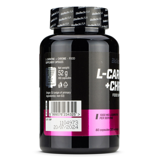 l carnitine chrome benefits L-Carnitine with Chromium