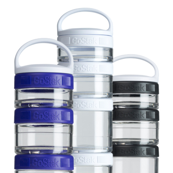 Blender Bottle Go Stak Starter 4Pak Portable nutrition TRUFIT.eu