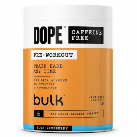 Bulk - Dope Pre-Workout Caffeine Free