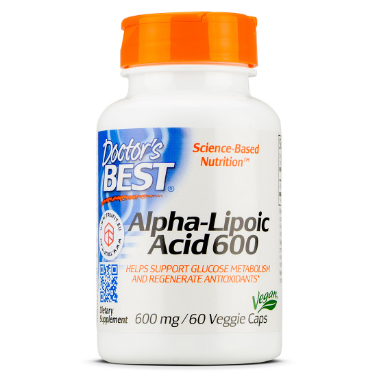 Doctor's Best - Alpha Lipoic Acid 600mg