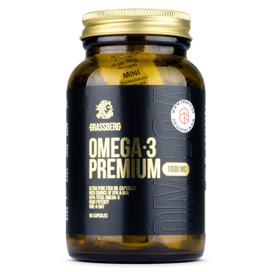 Grassberg - Omega 3 Premium 1000 mg