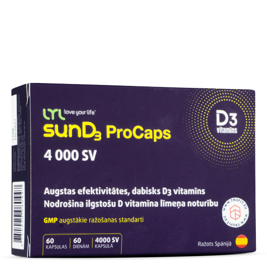 LYL - sunD3 ProCaps 4000 IU
