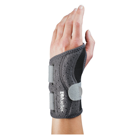 Mueller Sports Medicine Adjustable Wrist Brace, Black