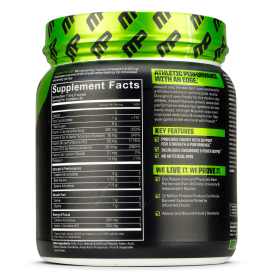 Musclepharm Assault Tru Fit