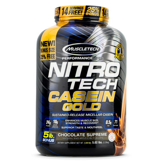 Muscletech - Nitro Tech Casein Gold