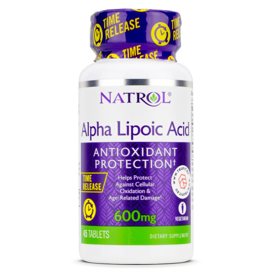 NATROL - Alpha Lipoic Acid 600mg