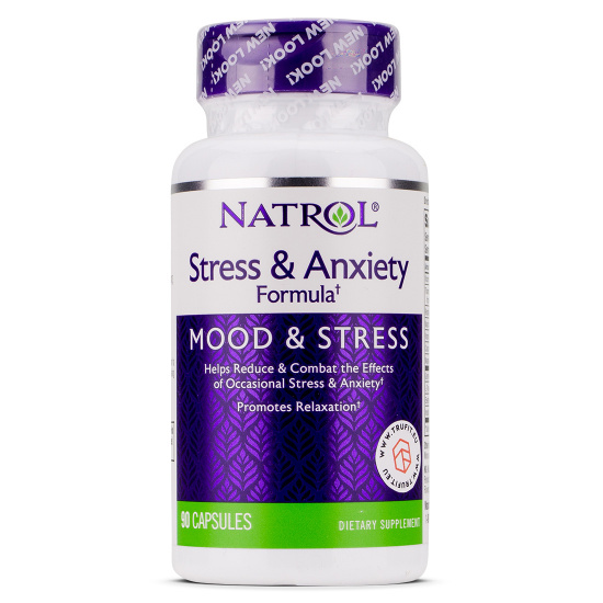 NATROL - Stress & Anxiety Formula