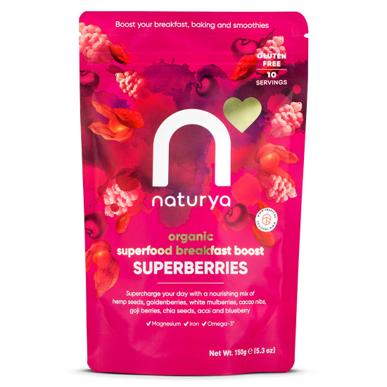 Naturya Superfoods Breakfast Boost superberries Nature's most