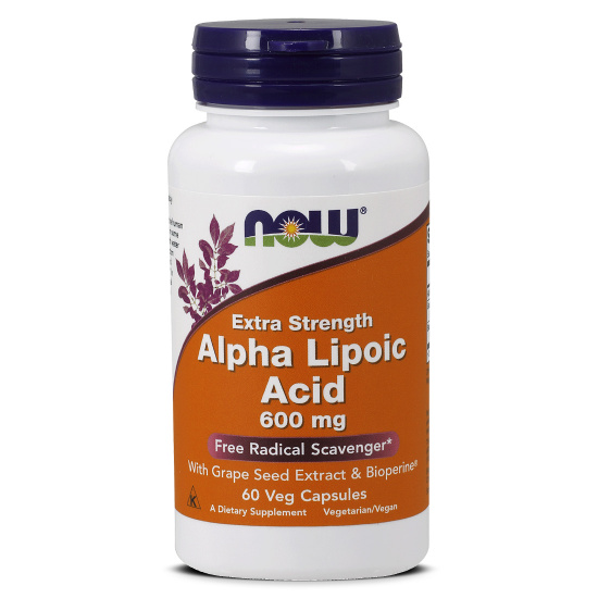 Now Foods - Alpha Lipoic Acid 600mg