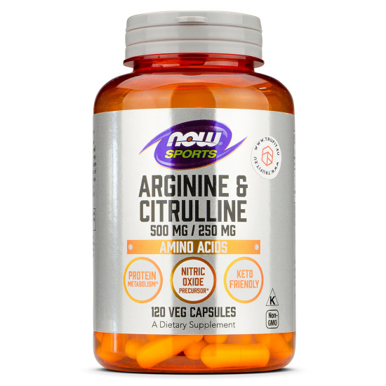 Now Foods - Arginine & Citrulline