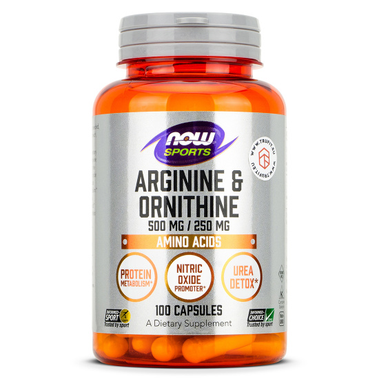 Now Foods - Arginine/Ornithine