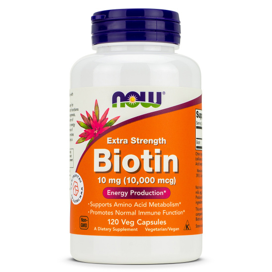 Now Foods - Biotin 10000 mcg