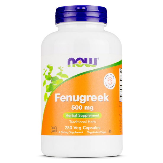 Now Foods -  Fenugreek 500 mg