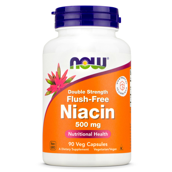 Now Foods - Niacin Flush Free 500 mg