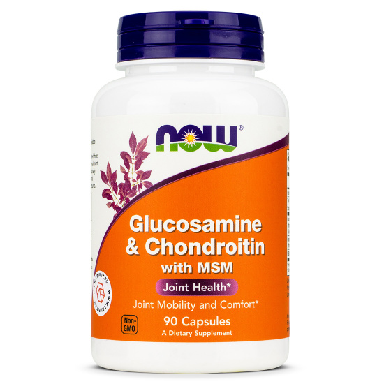 Now Foods - Glucosamine & Chondroitin with MSM