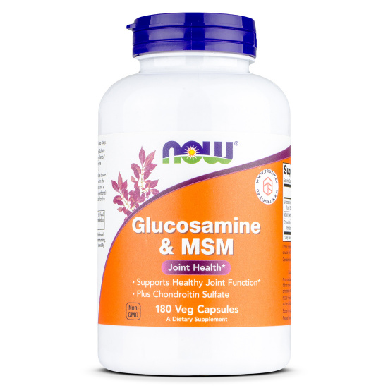 Now Foods - Glucosamine & MSM
