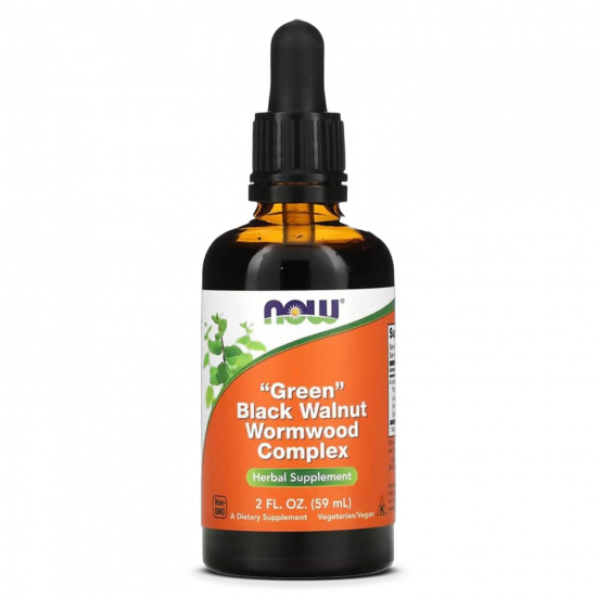 Now Foods - Green Black Walnut Wormwood Complex Liquid