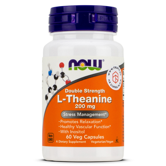 Now Foods - L-Theanine 200mg