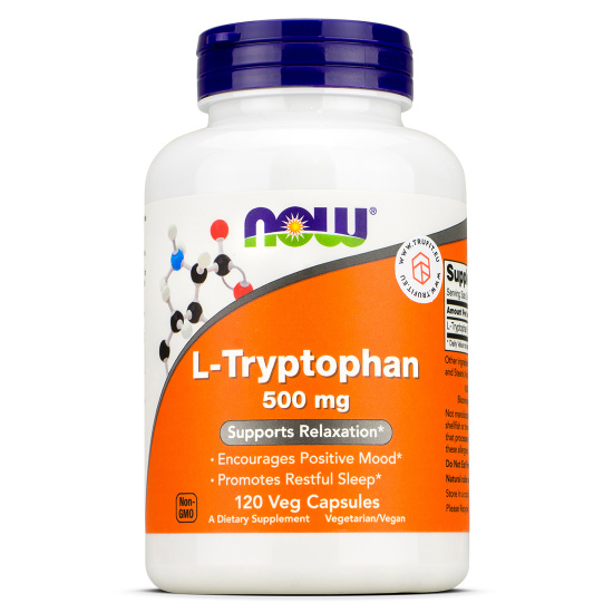 Now Foods - L-Tryptophan 500mg