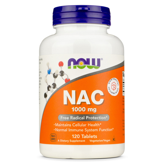 Now Foods - NAC N-Acetyl Cysteine 1000 mg