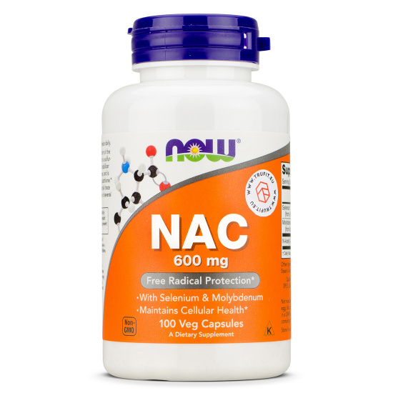 Now Foods - NAC (N-Acetyl Cysteine) 600mg