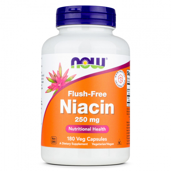 Now Foods - Niacin Flush Free 250 mg