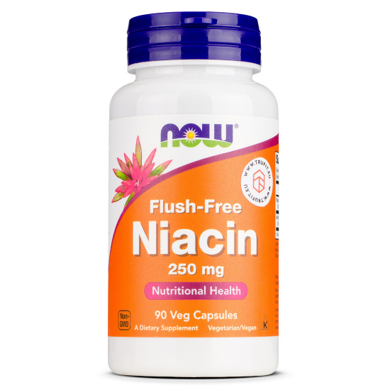 Now Foods - Niacin Flush Free 250 mg