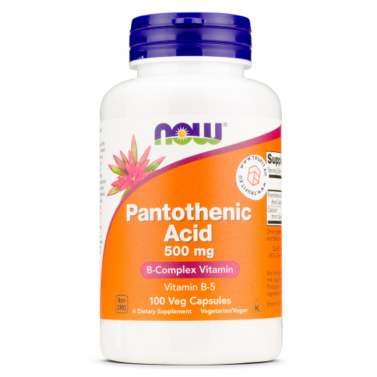 Now Foods - Pantothenic Acid 500 mg