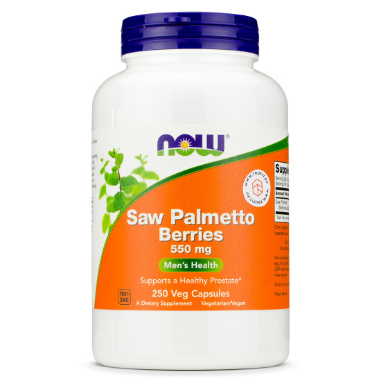 Now Foods - Saw Palmetto Berries 550 mg