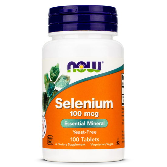 Now Foods - Selenium 100 mcg