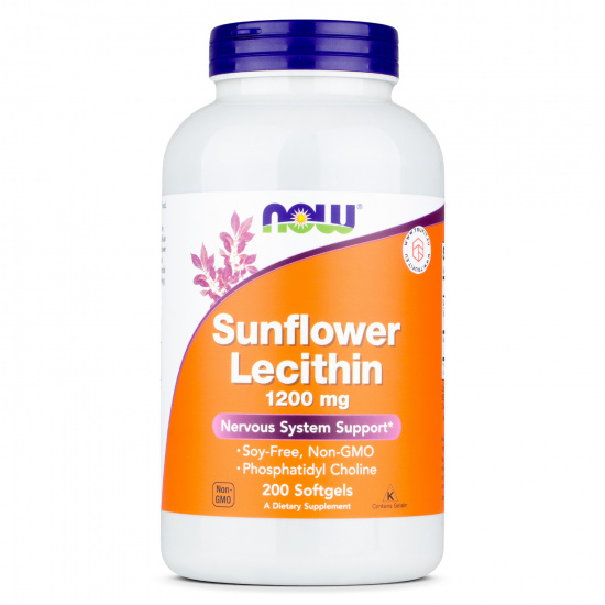 Now Foods - Sunflower Lecithin 1200 mg