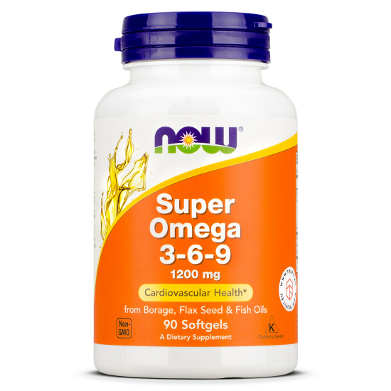 Now Foods - Super Omega 3-6-9 1200mg