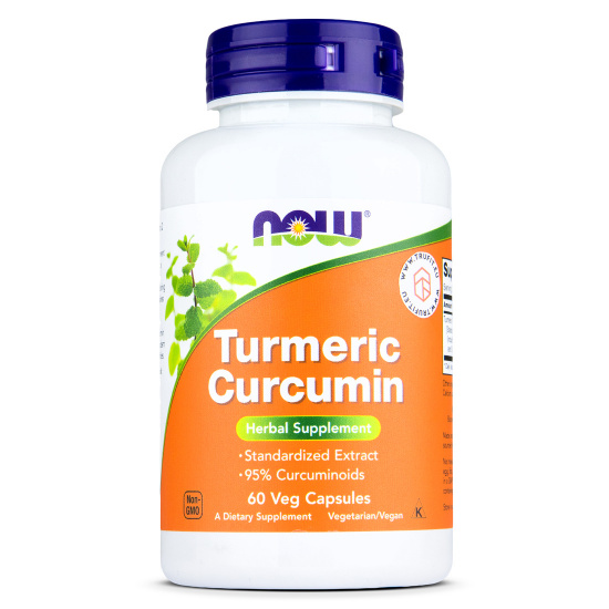 Now Foods - Turmeric Curcumin Veg Capsules