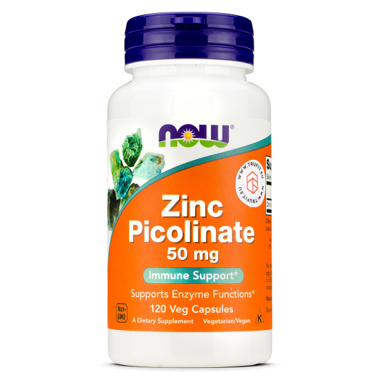 Now Foods - Zinc Picolinate 50 mg