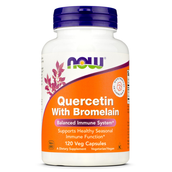 Now Foods - Quercetin With Bromelain