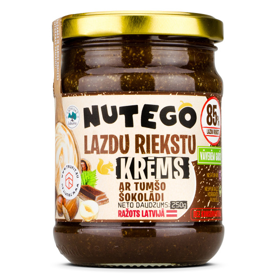 Nutego - Lazdu Riekstu Krēms Ar Tumšo Šokolādi