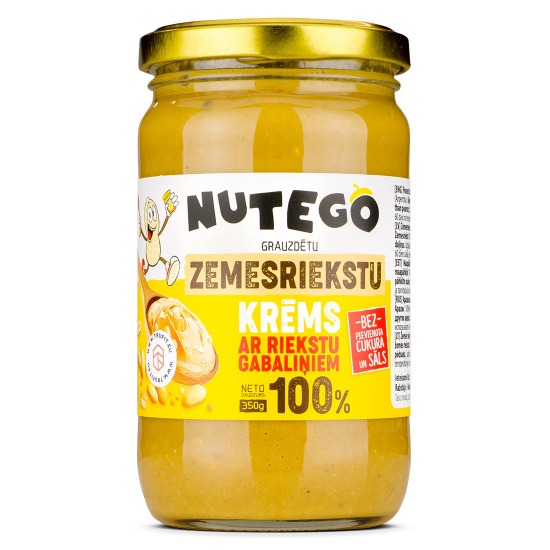 Nutego - Peanut Butter 100% Crunchy