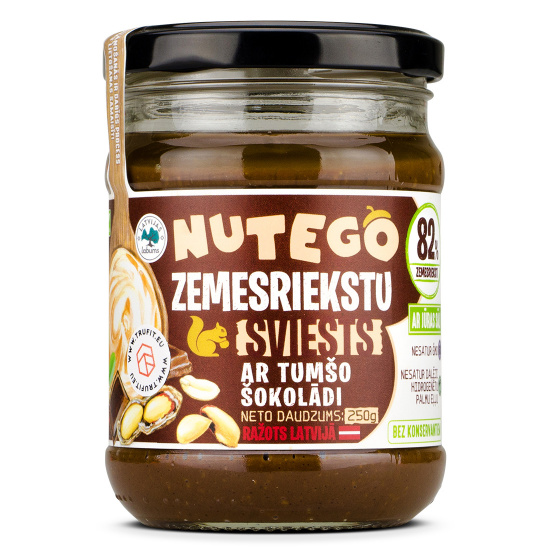 Nutego - Zemesriekstu Sviests Ar Tumšo Šokolādi