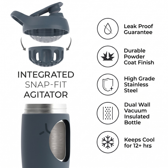 Promixx - Pursuit Insulated Stainless Steel Shaker