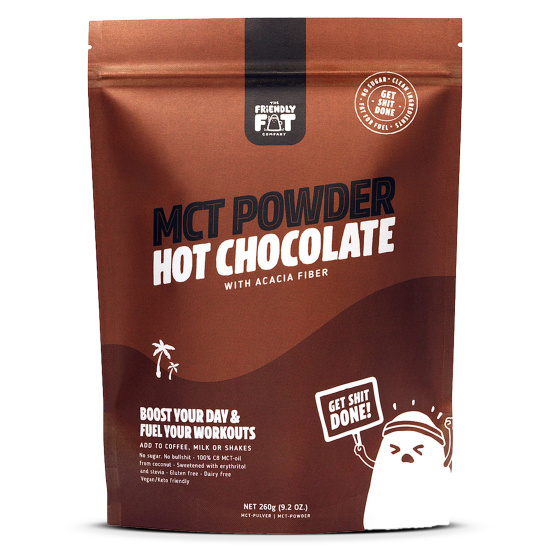 The Friendly Fat Company - C8 MCT Powder Hot Chocolate