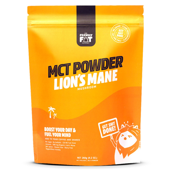 The Friendly Fat Company - C8 MCT Powder Lion's Mane