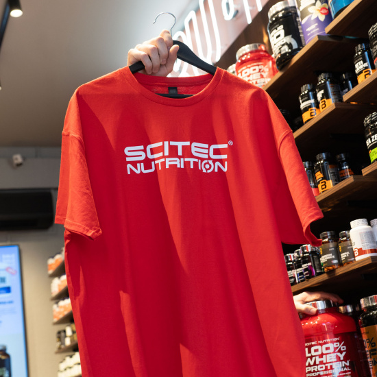 Scitec Nutrition - Red Logo T-Shirt