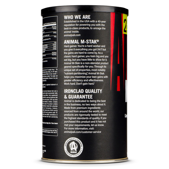 Universal Nutrition - Animal M-Stak - Anabolic support - TRU·FIT Universal Nutrition - Animal M-Stak - Anabolic support - TRU·FIT