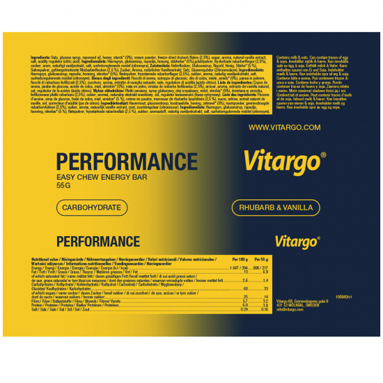 Vitargo - Performance Energy Chew Bar