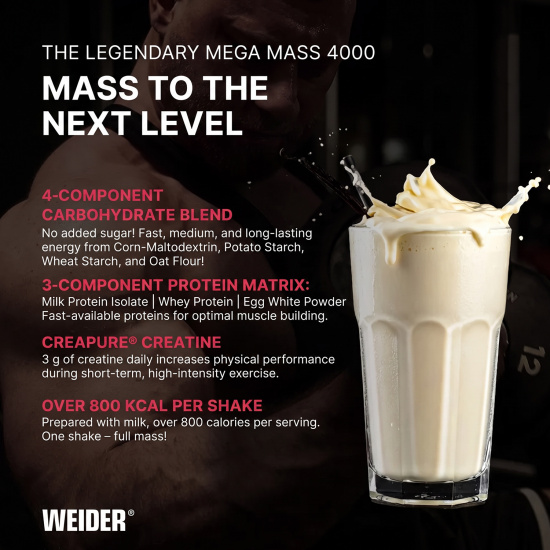 Weider - Mega Mass 4000